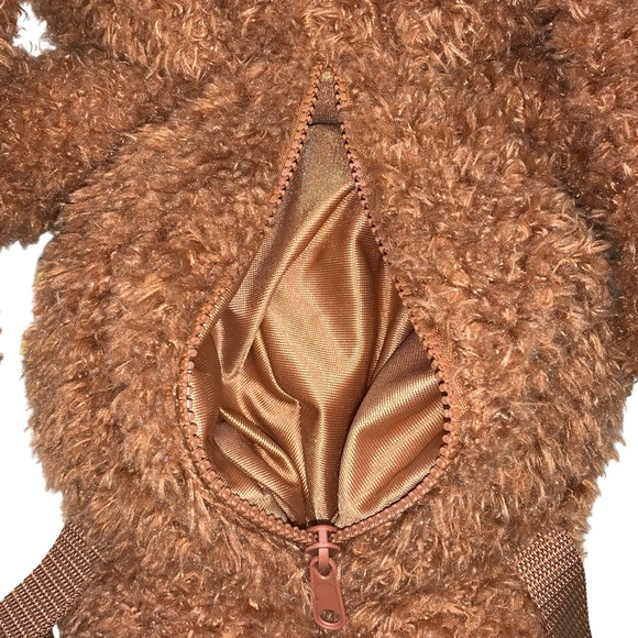 Universal Studios Despicable Me Tim Plush Backpack Minions Teddy Bear Fluffy - Picture 10 of 11